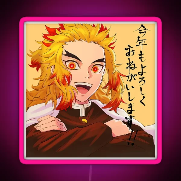Rengoku RGB Neon Sign