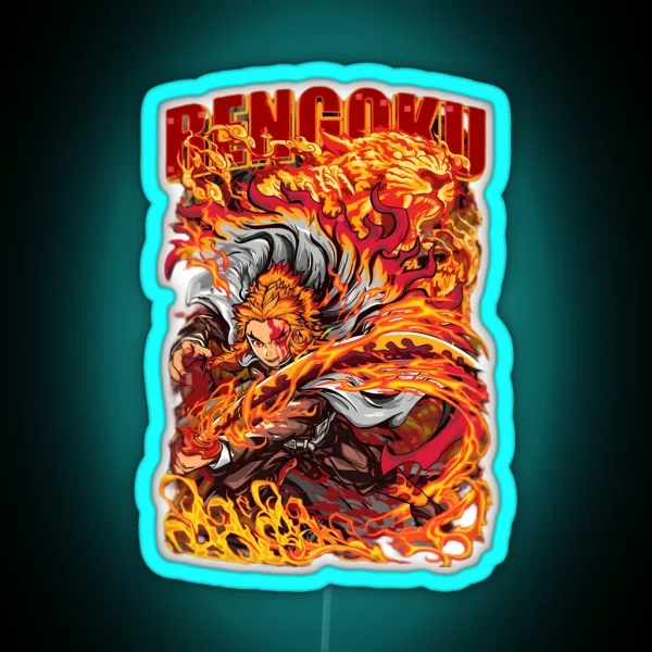 Rengoku RGB Neon Sign