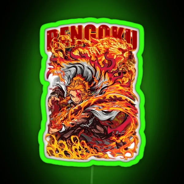 Rengoku RGB Neon Sign