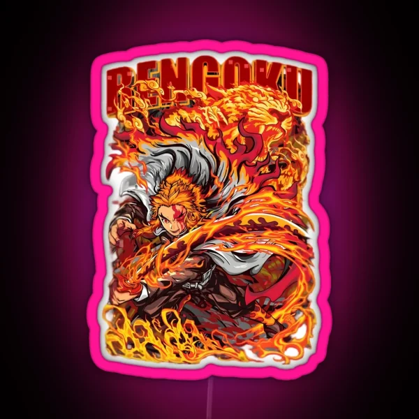 Rengoku RGB Neon Sign