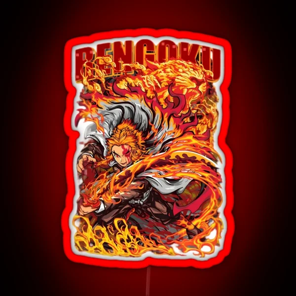 Rengoku RGB Neon Sign