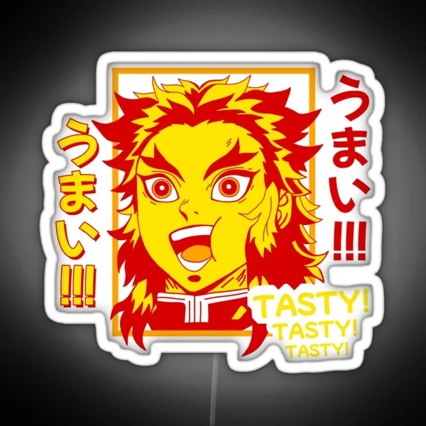 Rengoku Tasty RGB Neon Sign