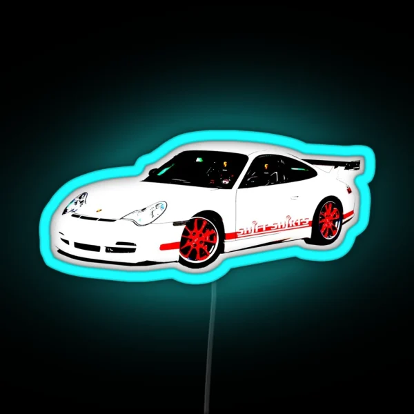 Rennsport H20 996 GT3 RS Inspired RGB Neon Sign
