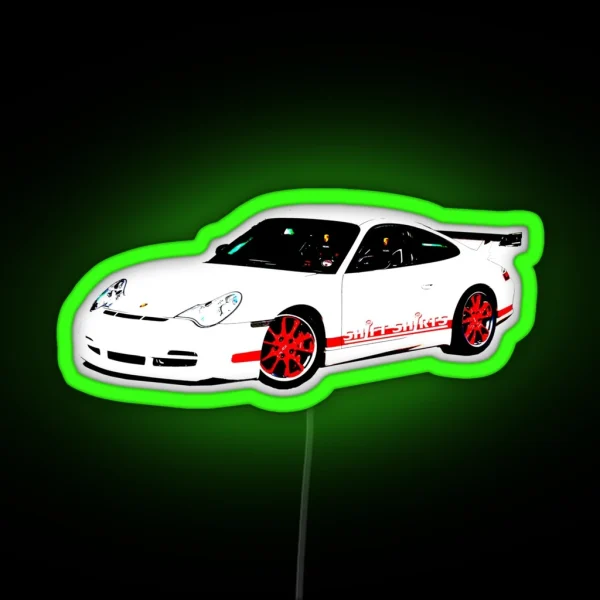 Rennsport H20 996 GT3 RS Inspired RGB Neon Sign
