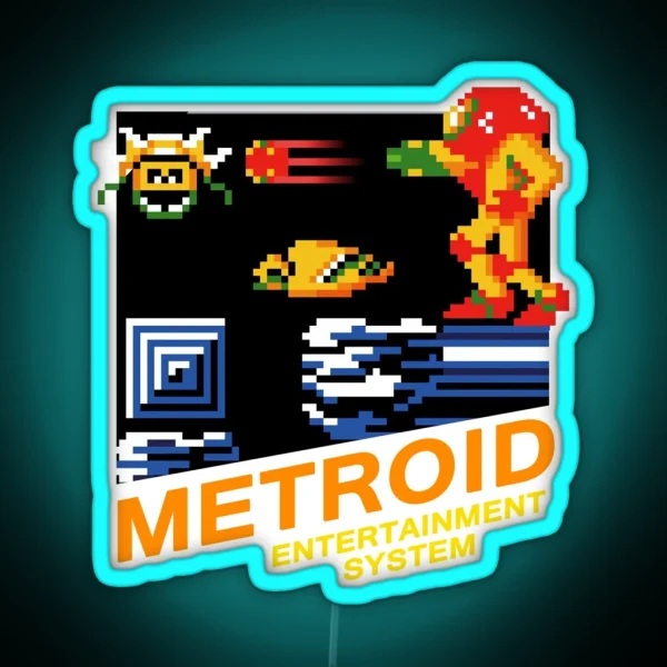 Retro Classic Games RGB Neon Sign