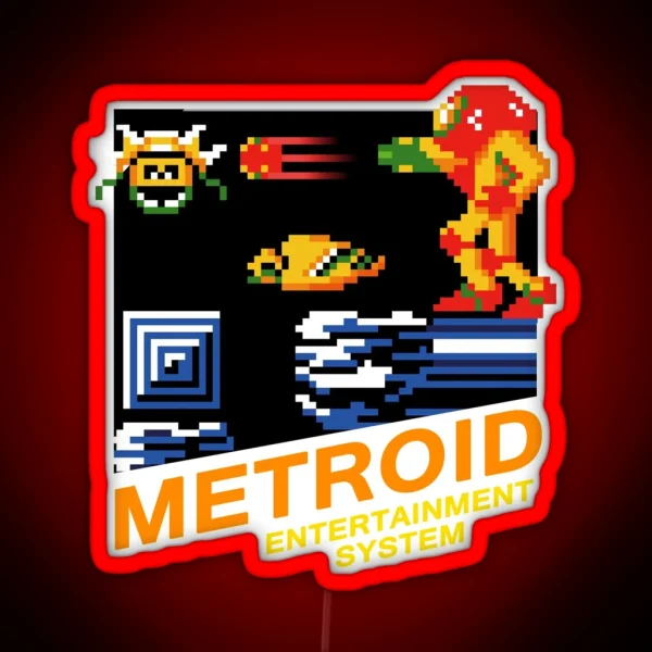 Retro Classic Games RGB Neon Sign