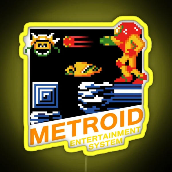 Retro Classic Games RGB Neon Sign