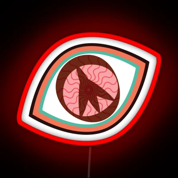 Retro Eye Dizzy RGB Neon Sign