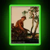 retro iconic the park keeper neon sign rgb lighting vibrant green modern decorative signage