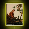 retro iconic park keeper neon sign yellow