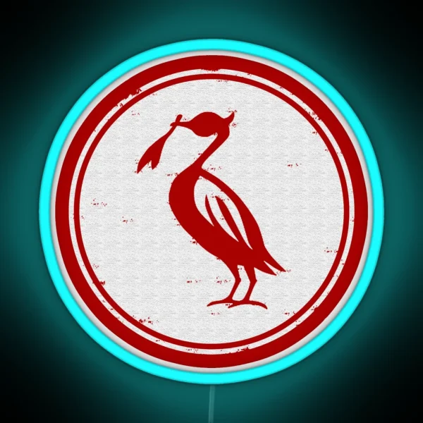 Retro Liverbird RGB Neon Sign