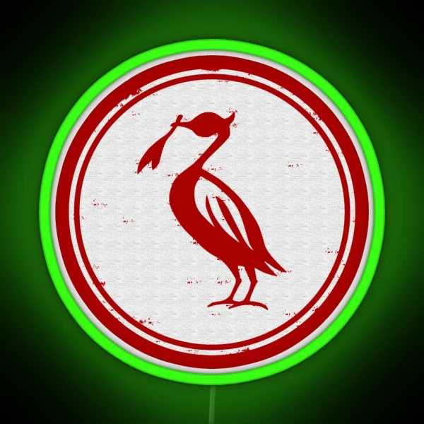 Retro Liverbird RGB Neon Sign