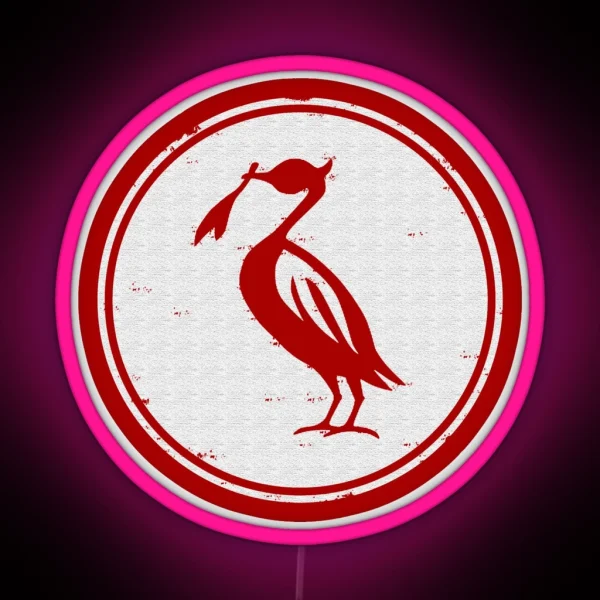 Retro Liverbird RGB Neon Sign