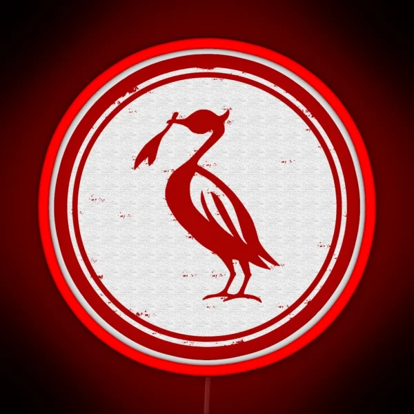 Retro Liverbird RGB Neon Sign