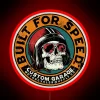 alt="retro-motorcycle-built-for-speed-rgb-neon-sign-red