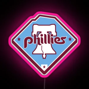 Retro Phillies RGB Neon Sign