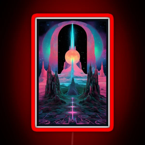 Retro Sci Fi 17 RGB Neon Sign