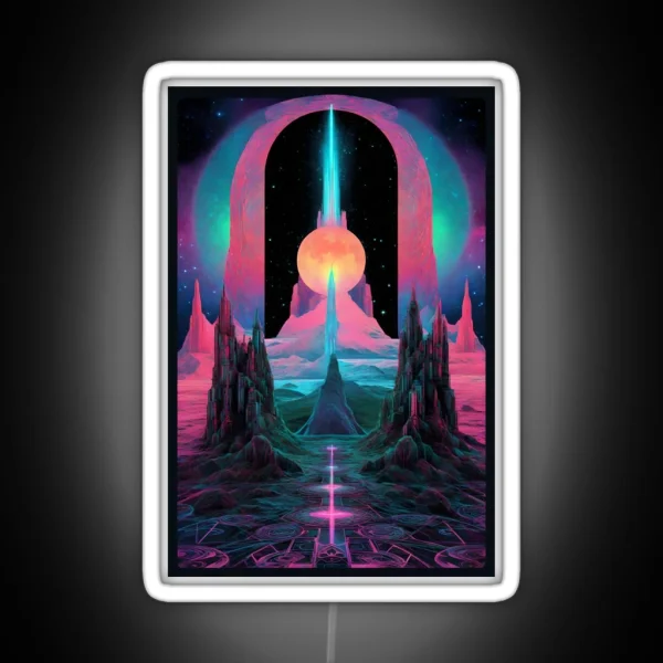 Retro Sci Fi 17 RGB Neon Sign