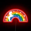 retro-unicorn-with-neon-rainbow-sign-rgb-red-alt-text Step-by-step explanation: 1. **Identify Keywords**: Extract relevant...