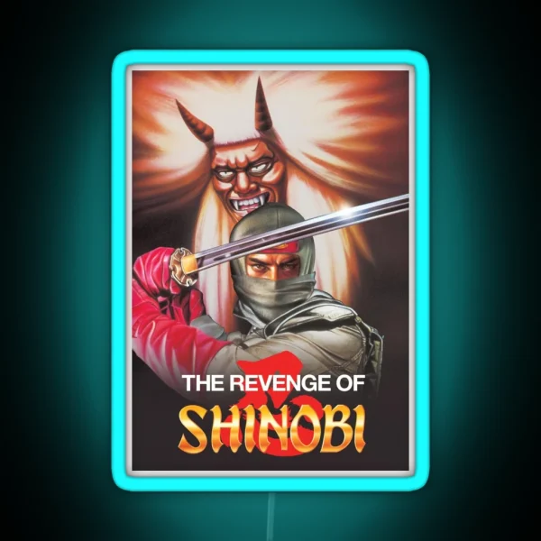 Revenge Of Shinobi RGB Neon Sign