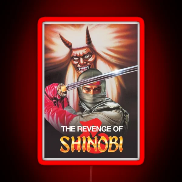 Revenge Of Shinobi RGB Neon Sign
