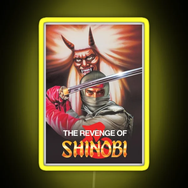 Revenge Of Shinobi RGB Neon Sign