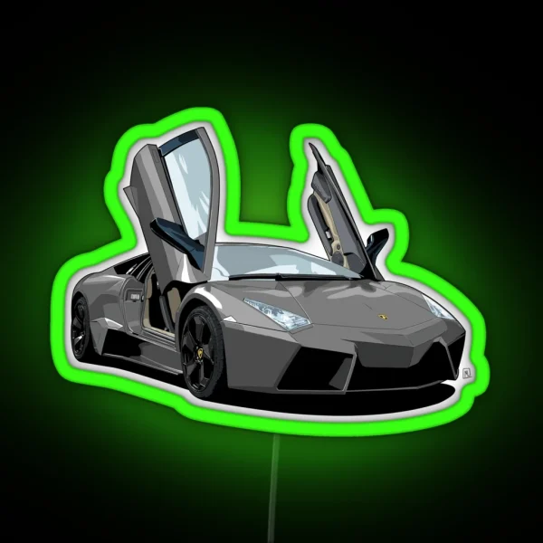 Reventon RGB Neon Sign