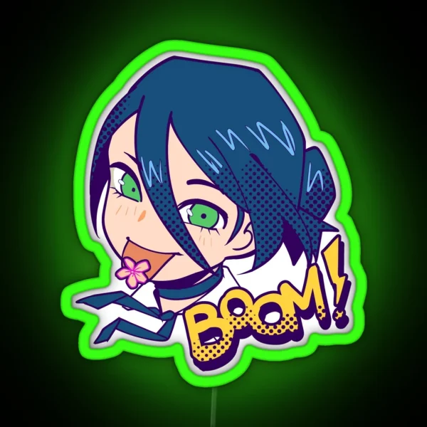 Reze Boom RGB Neon Sign