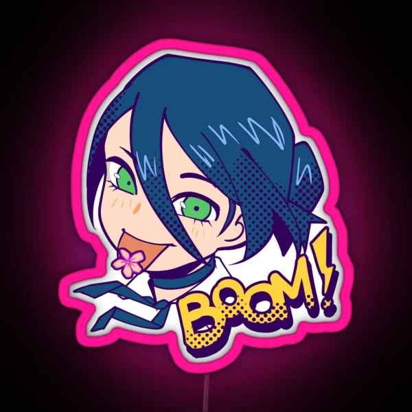 Reze Boom RGB Neon Sign
