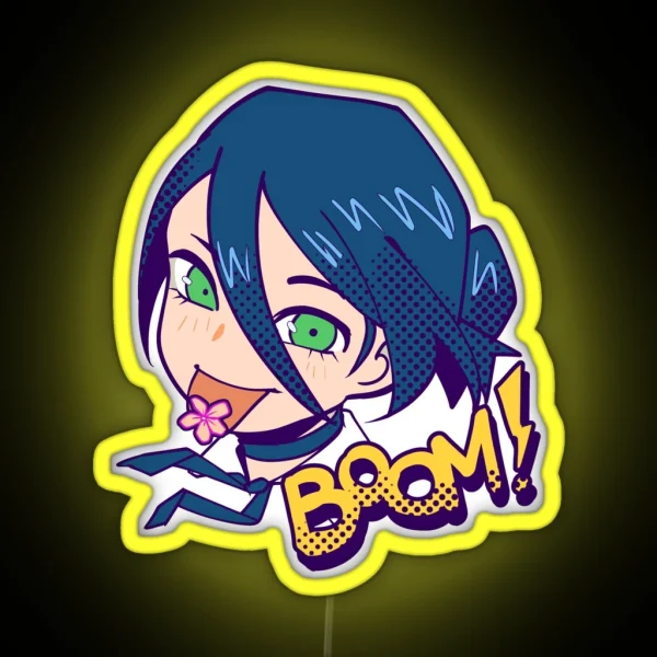 Reze Boom RGB Neon Sign