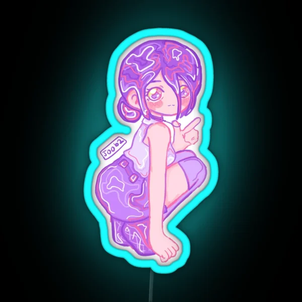 Reze RGB Neon Sign