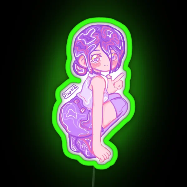Reze RGB Neon Sign