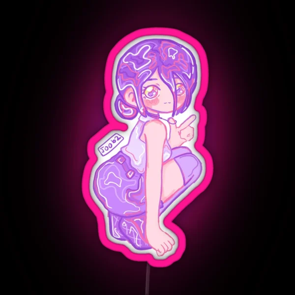 Reze RGB Neon Sign