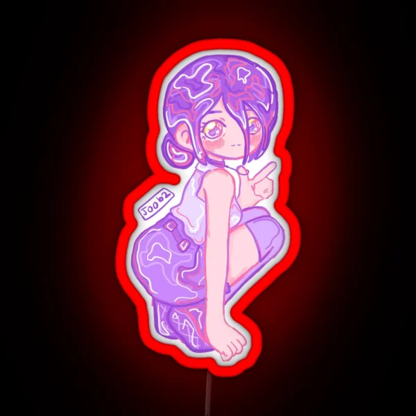 Reze RGB Neon Sign
