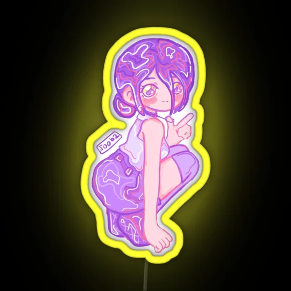 Reze RGB Neon Sign