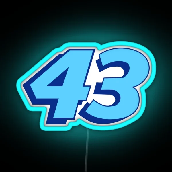 Richard Petty 43 RGB Neon Sign