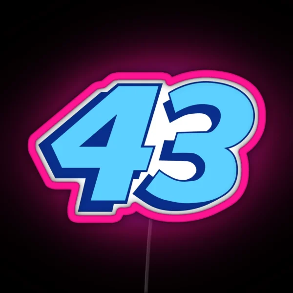 Richard Petty 43 RGB Neon Sign