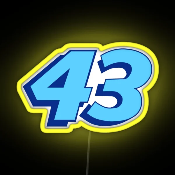 Richard Petty 43 RGB Neon Sign