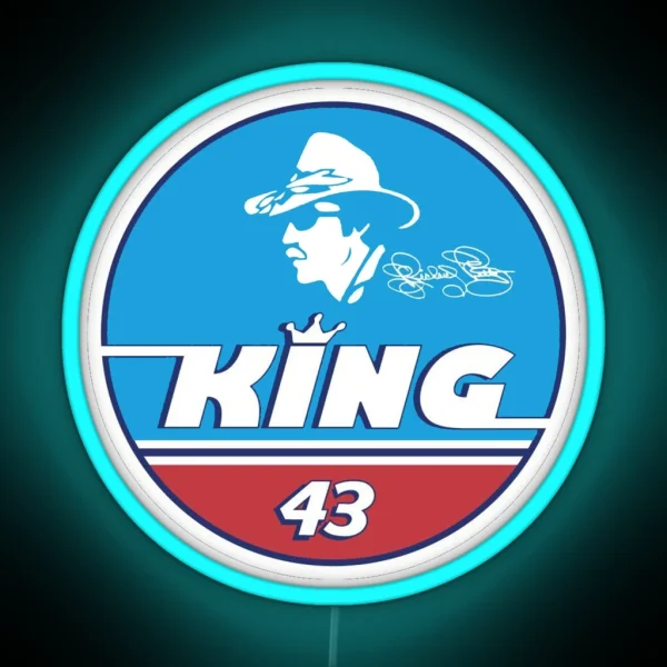 Richard Petty The King RGB Neon Sign