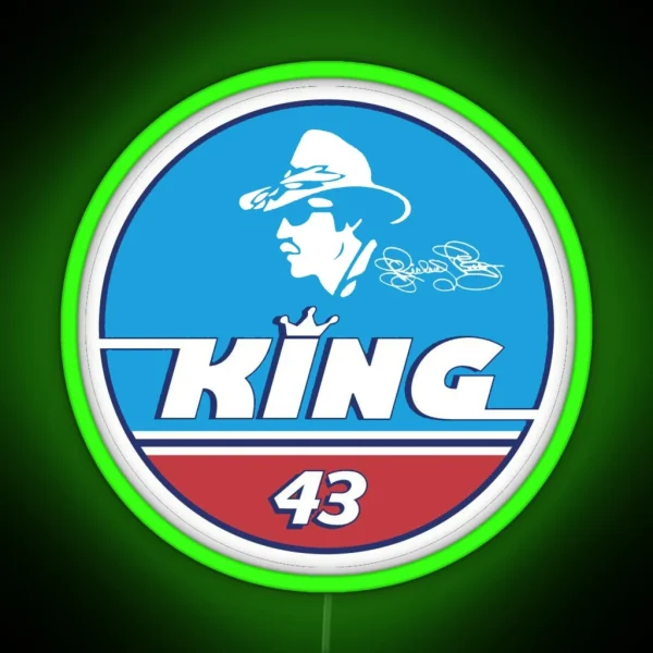 Richard Petty The King RGB Neon Sign