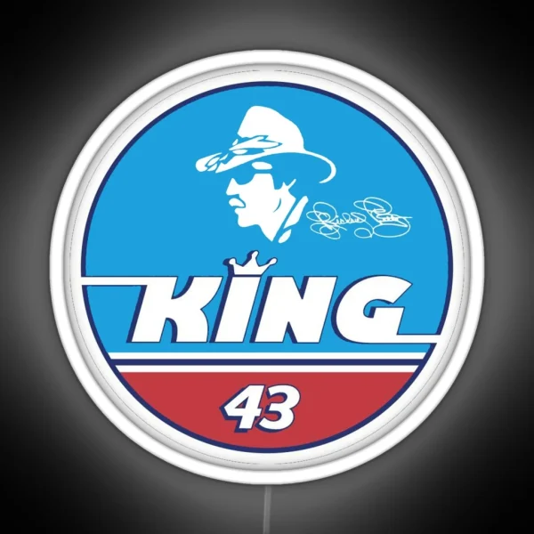 Richard Petty The King RGB Neon Sign