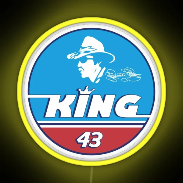 Richard Petty The King RGB Neon Sign
