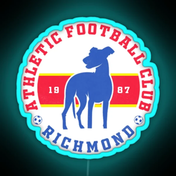 Richmond Athletic Football Club 1987 RGB Neon Sign