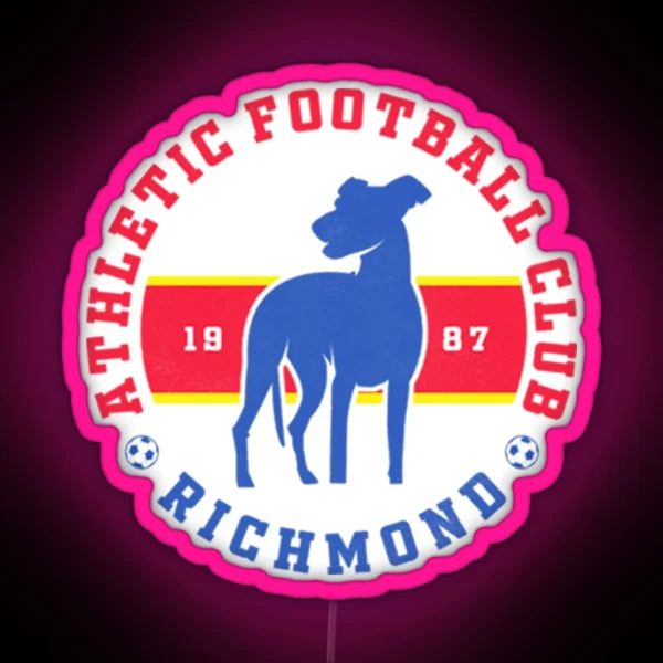 Richmond Athletic Football Club 1987 RGB Neon Sign