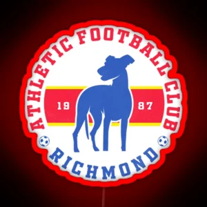 Richmond Athletic Football Club 1987 RGB Neon Sign