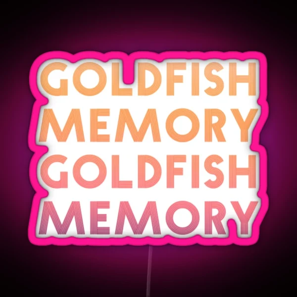 Richmond Be Like Goldfish RGB Neon Sign