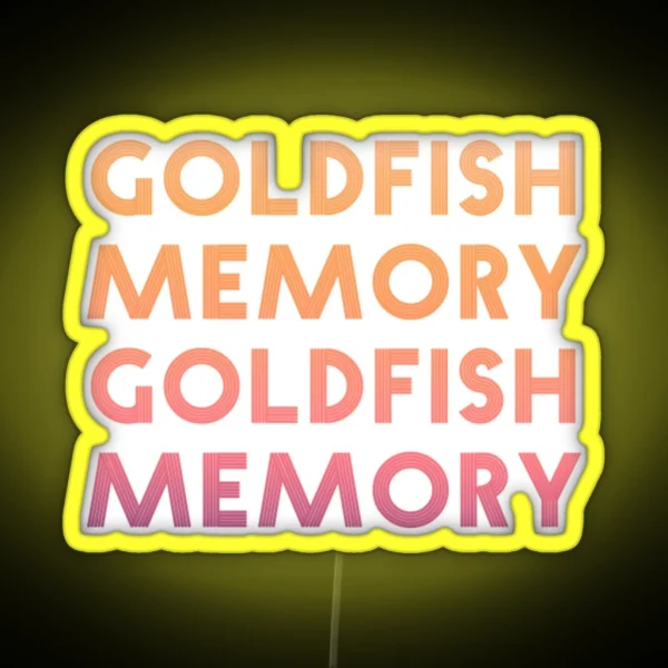 Richmond Be Like Goldfish RGB Neon Sign