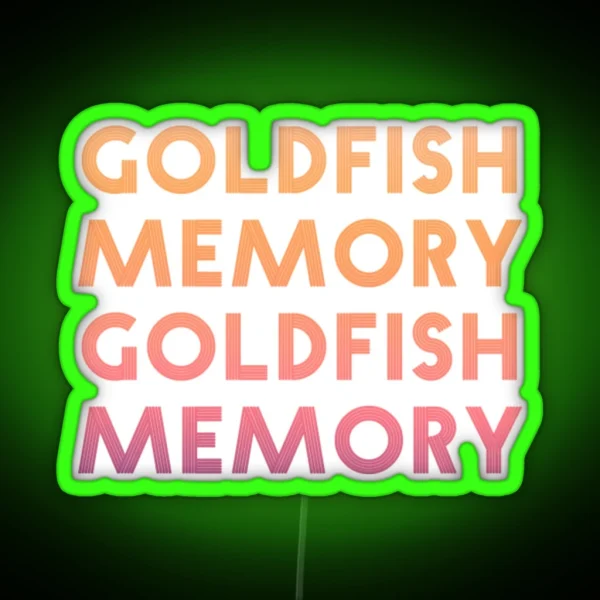 Richmond Be Like Goldfish RGB Neon Sign