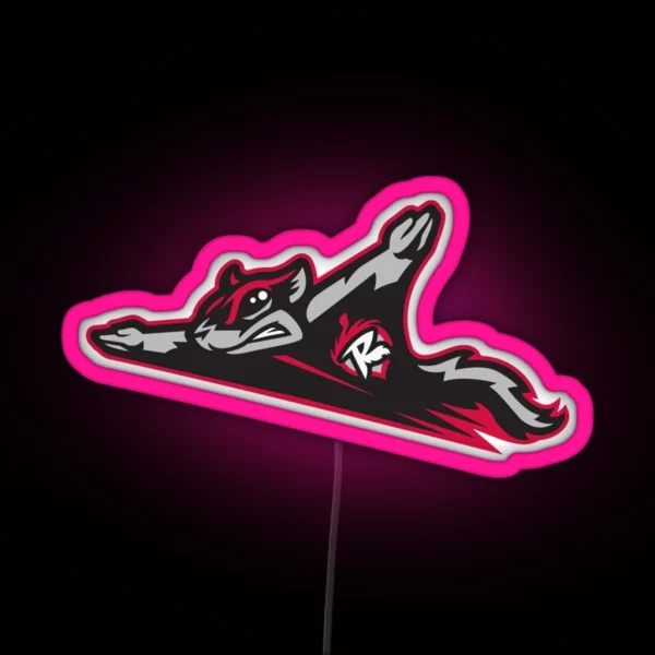 Richmond Flying Squirrels Icons Classic Led RGB Neon Sign