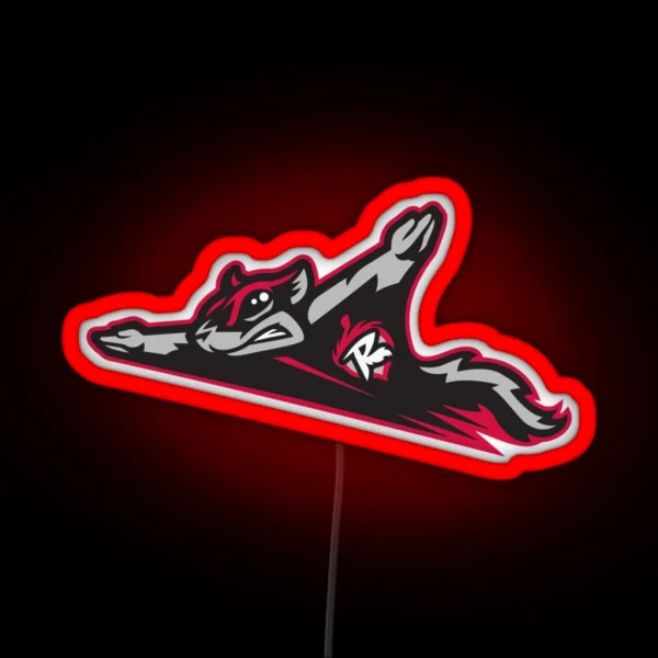 Richmond Flying Squirrels Icons Classic Led RGB Neon Sign